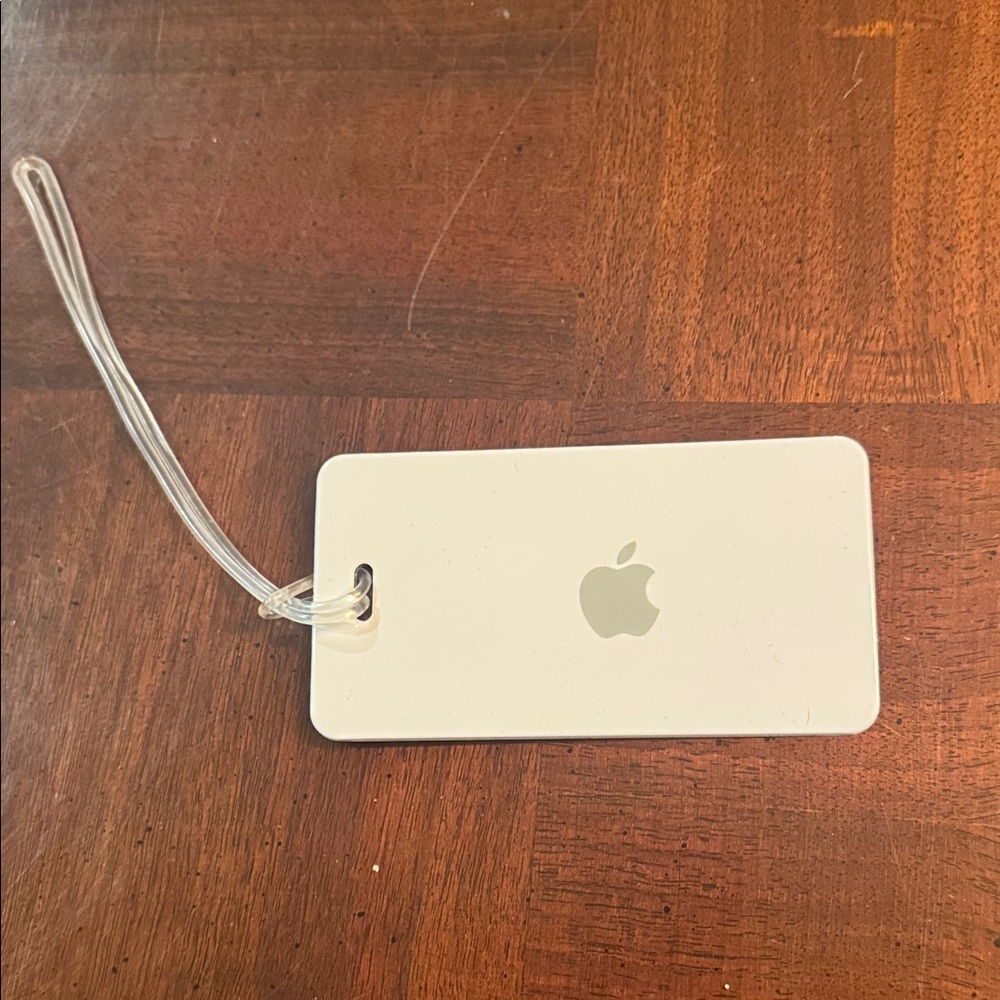 Vintage Apple Computer Luggage Briefcase Tag  1980s